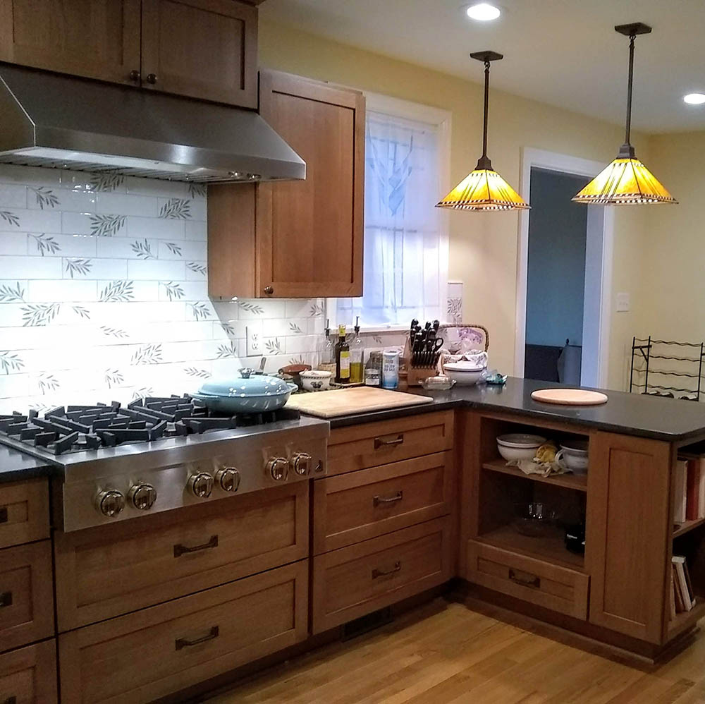 Kitchen with Victorian Pull