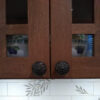 Large Faux Brass on Cabinet