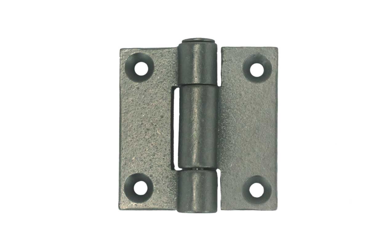 Faux Spade Strap Hinge, Medium, Aluminum - John Wright