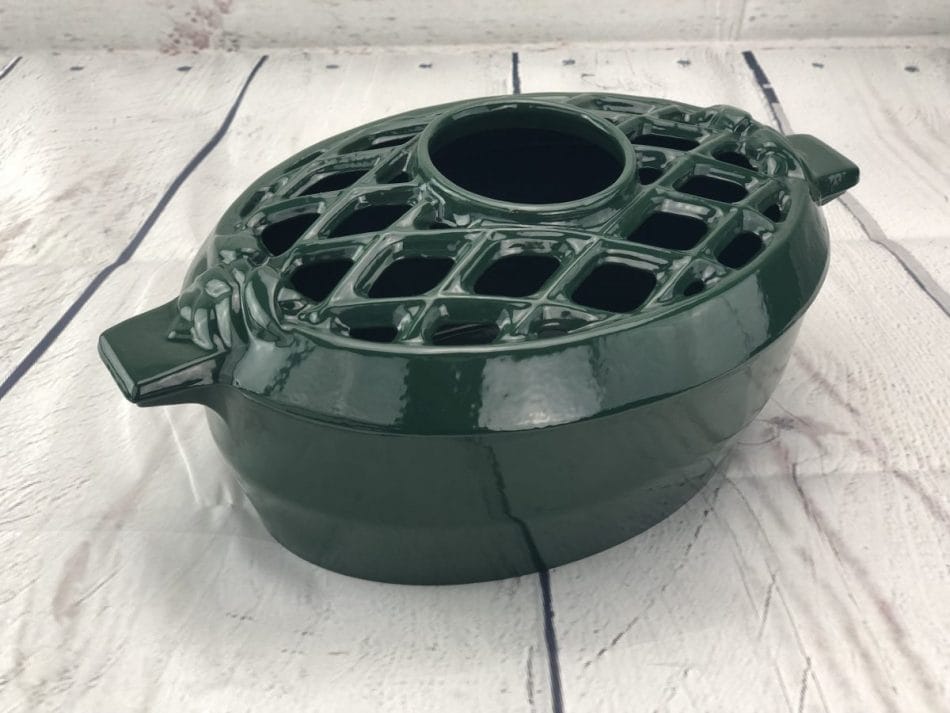 031671 Forest Green Lattice Steamer